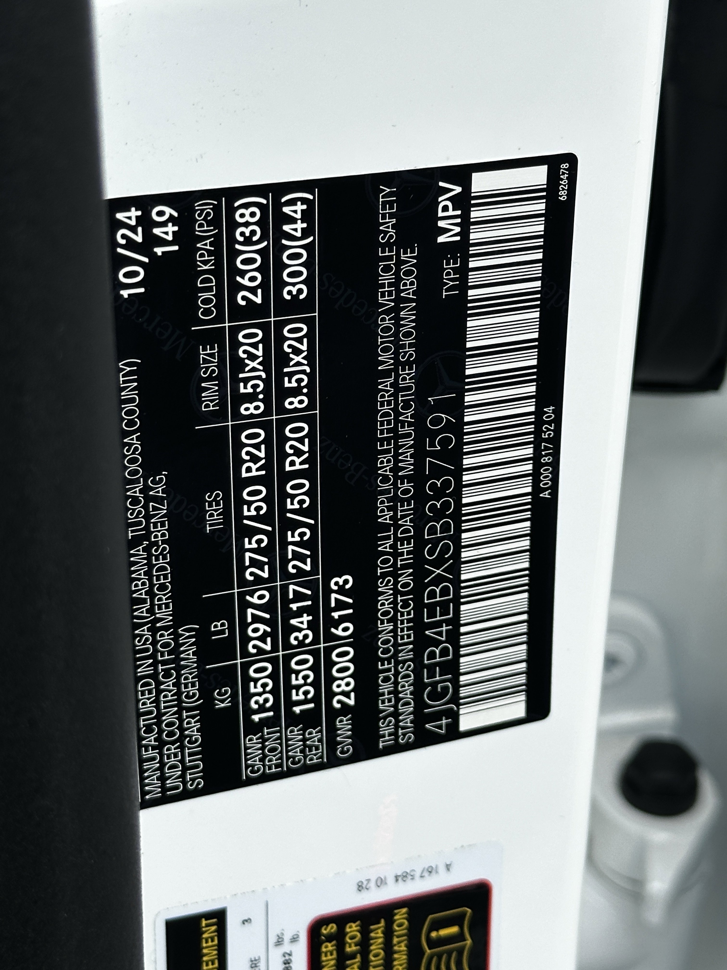 Certified Used 2025 White Mercedes-Benz GLE 350 image 36
