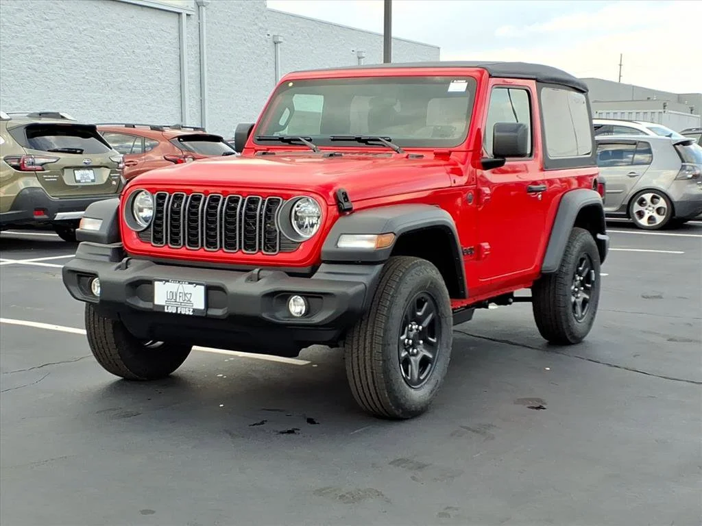 New 2026 Firecracker Red Clear-Coat Exterior Paint Jeep Sport image 2