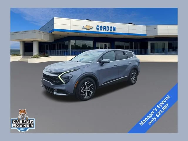 Used 2024 Silver Kia EX image 1