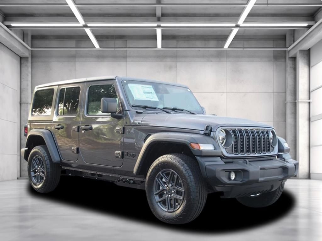 New 2026 Granite Crystal Metallic Clear-Coat Exterior Paint Jeep Sport S image 1
