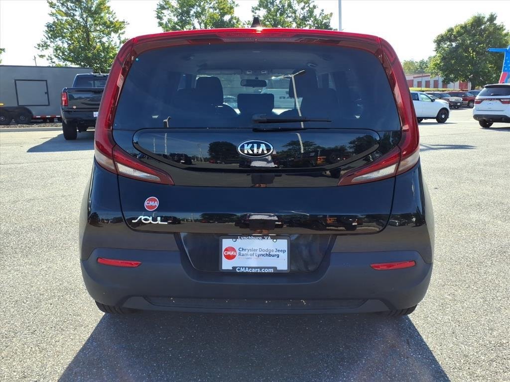 Used 2021 Cherry Black Kia LX image 5