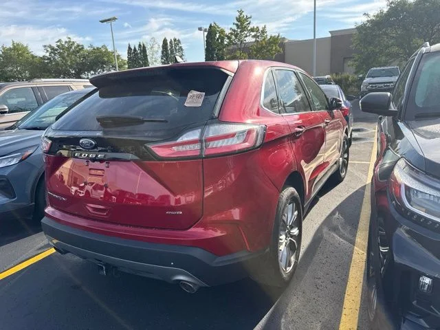 Used 2024 Red Ford Titanium image 5