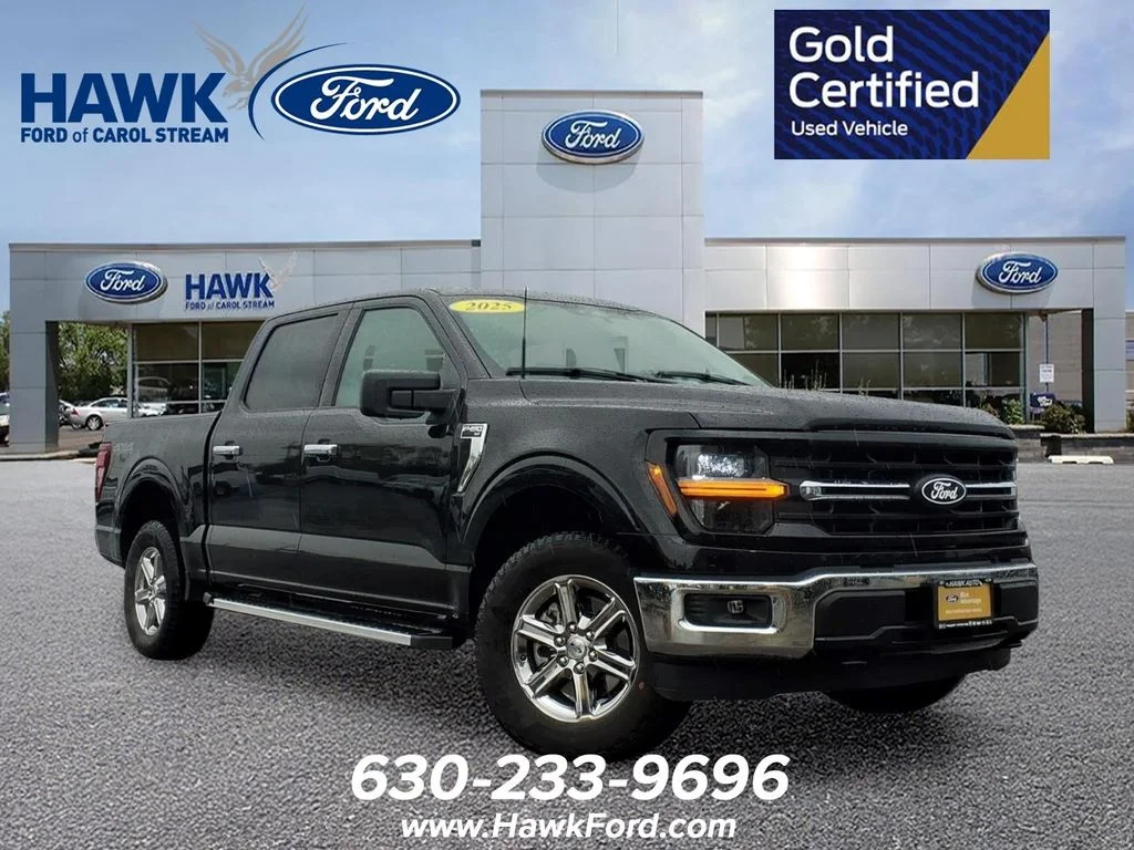 Used 2025 Black Ford XLT image 1