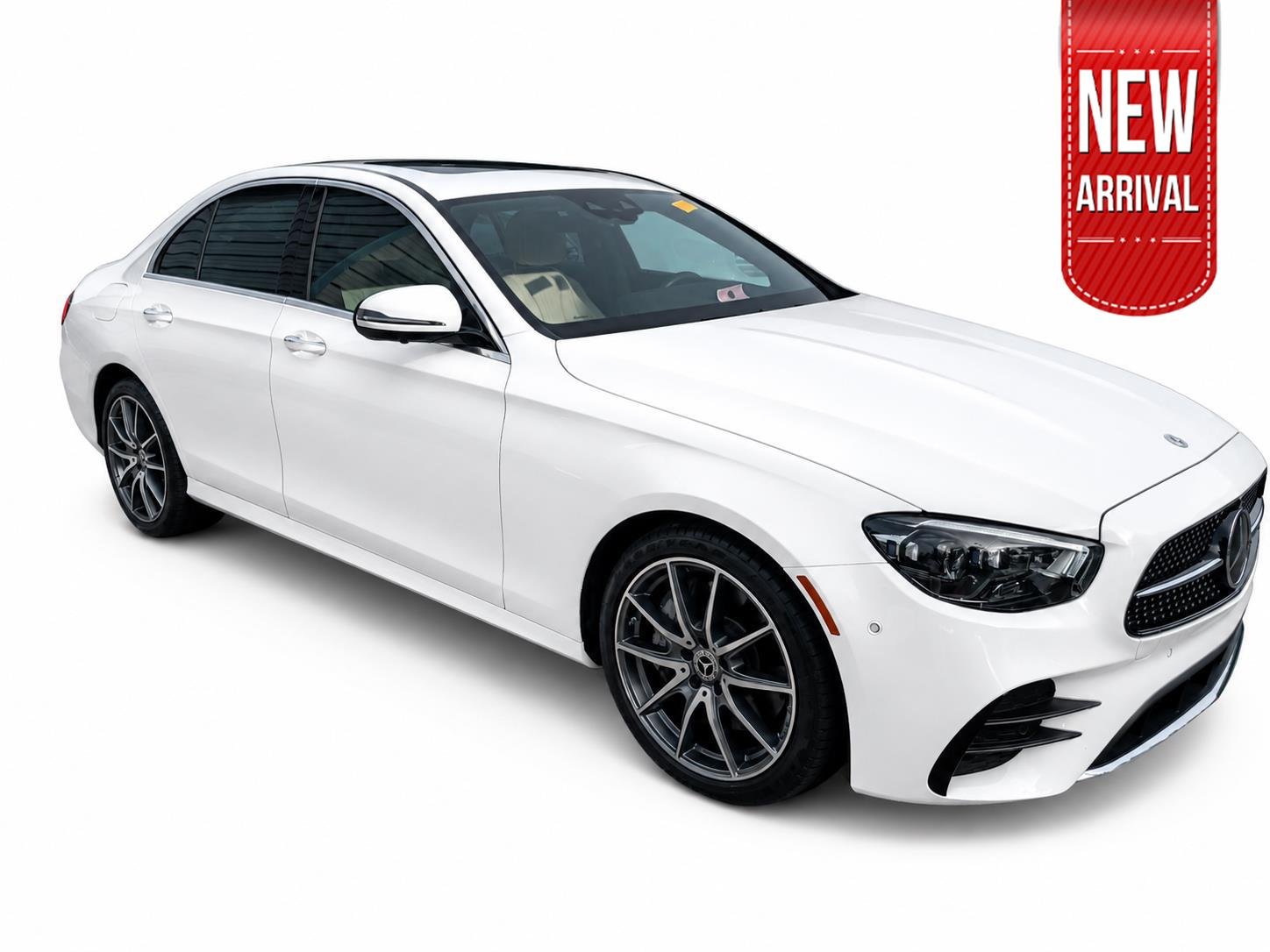 Used 2023 Polar White Mercedes-Benz E 350 image 1