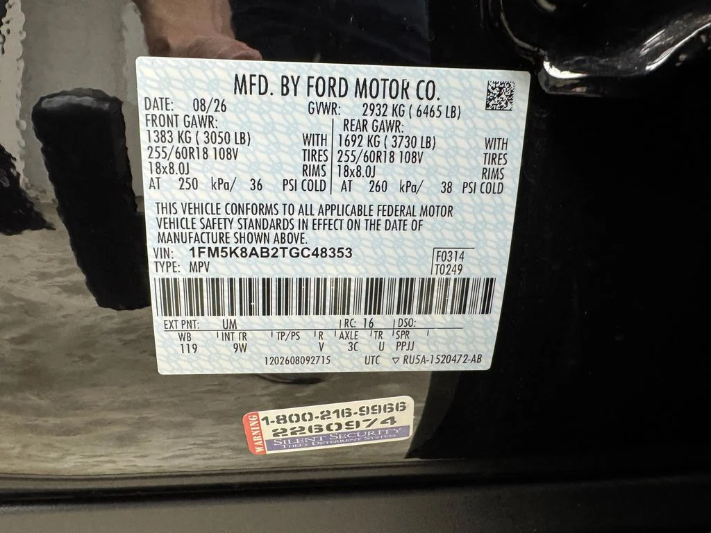 New 2026 Black Ford Base image 33