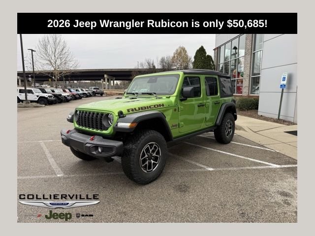 New 2026 Jeep Wrangler Rubicon 4WD