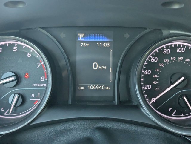 Used 2022 Black Toyota SE image 22