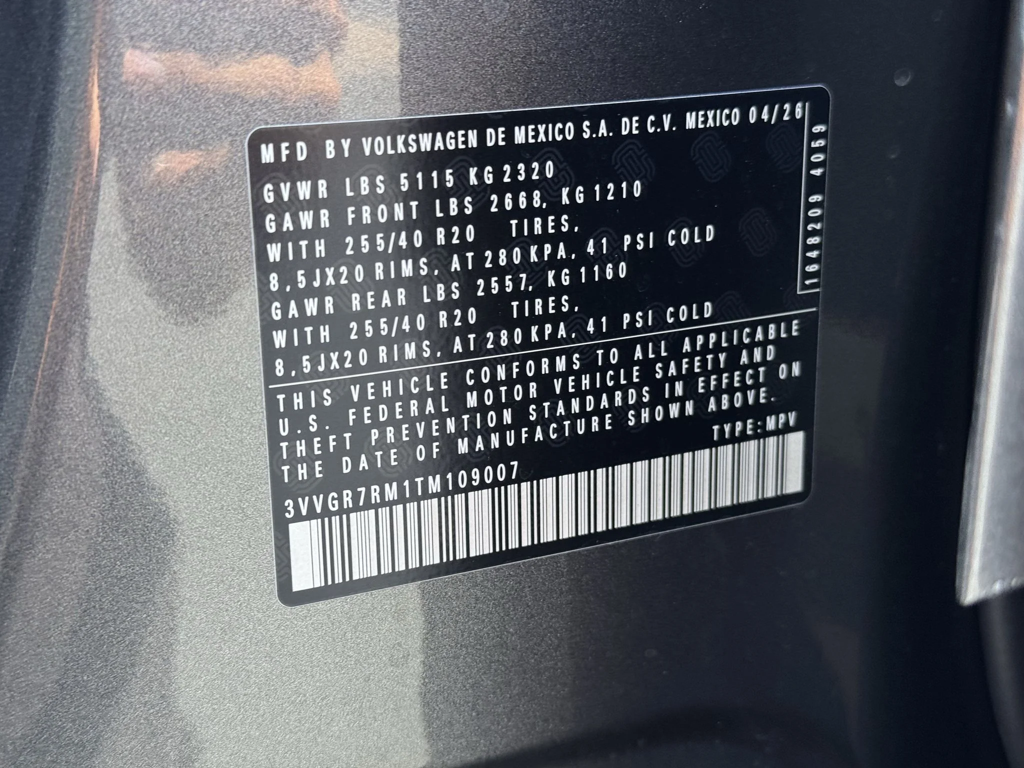 New 2026 Platinum Gray Metallic Volkswagen SE R-Line Black image 37