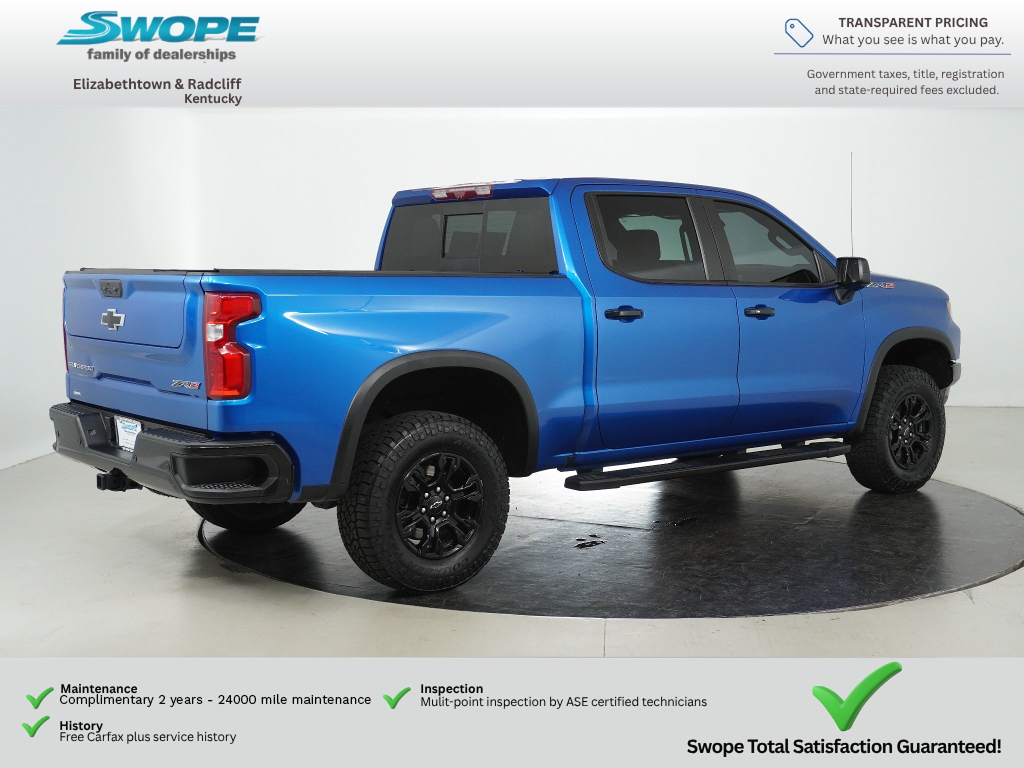 Used 2022 Glacier Blue Metallic Chevrolet ZR2 image 3