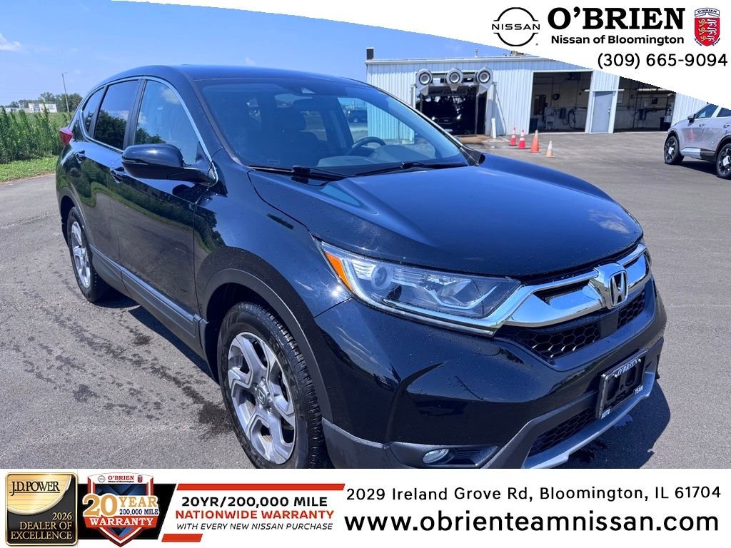Used 2019 Crystal Black Pearl Honda EX image 1