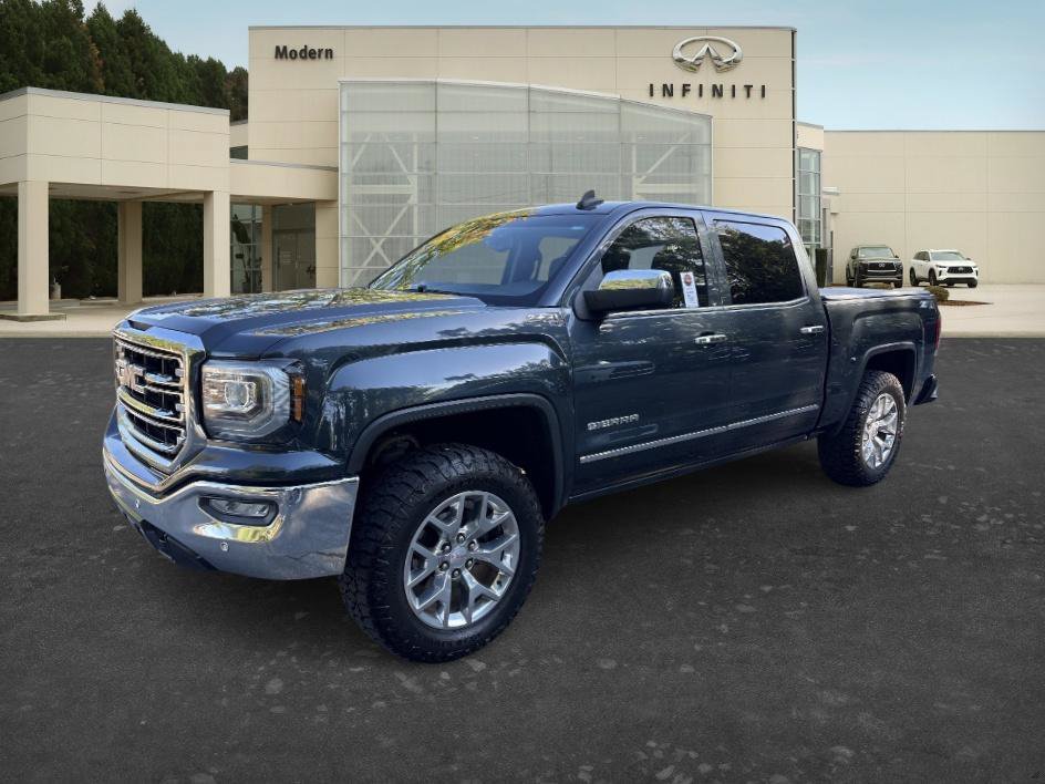 Used 2018 Dark Slate Metallic GMC SLT image 1
