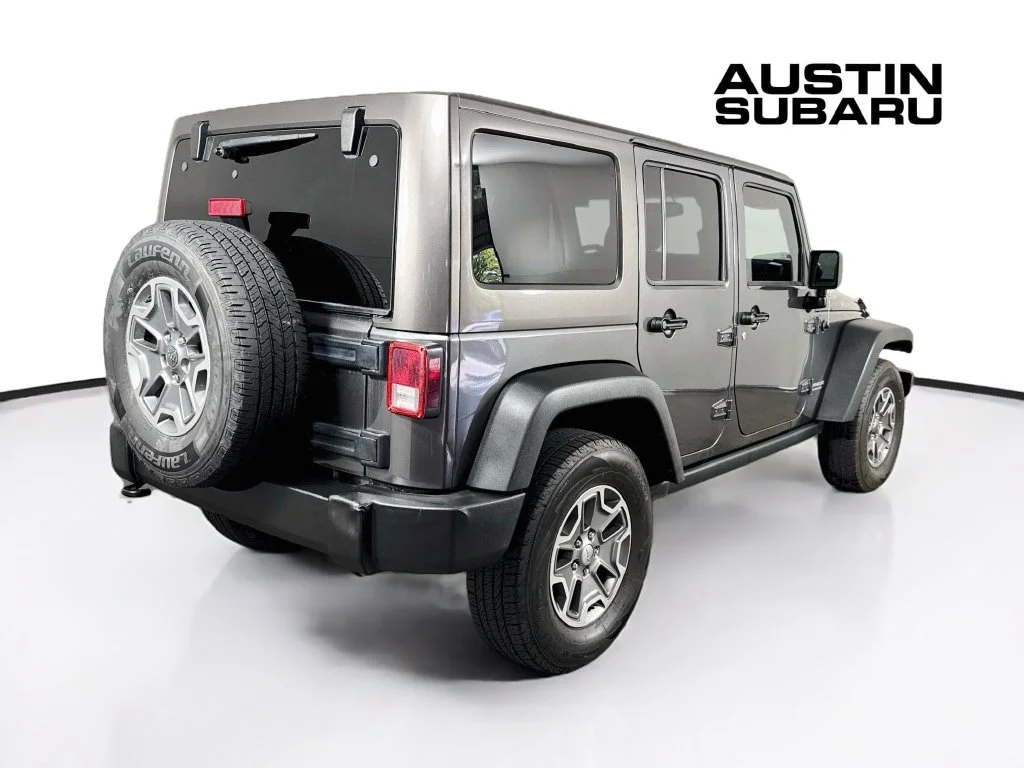 Used 2017 Gray Jeep Unlimited Rubicon image 7