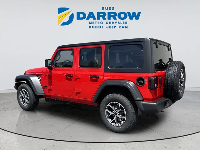 New 2026 Firecracker Red Clear-Coat Exterior Paint Jeep Sport S image 3