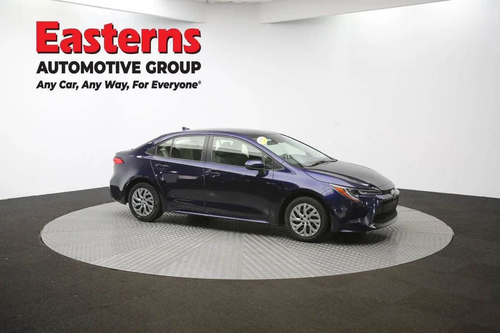 Used 2021 Blue Toyota LE image 45