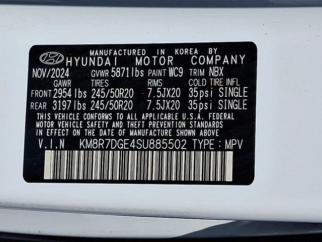Used 2025 White Hyundai Calligraphy image 28
