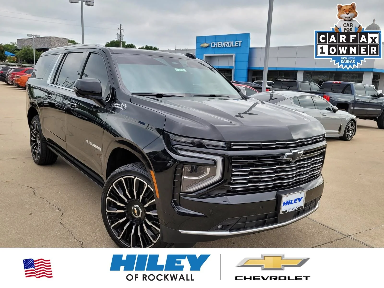 Used 2025 Black Chevrolet High Country image 1