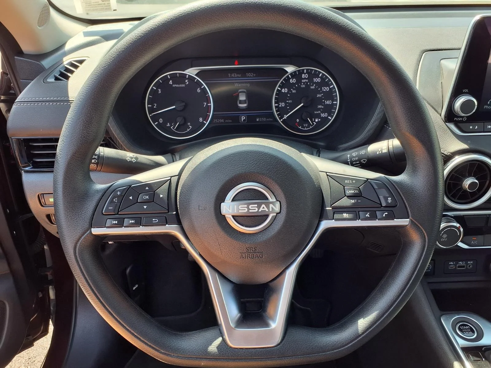 Used 2025 Rosewood Metallic Nissan SV image 12