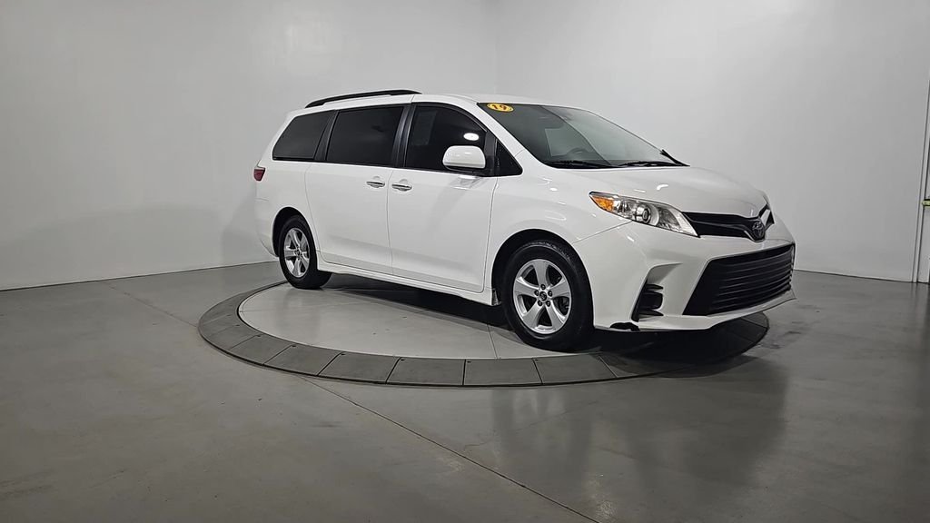 Used 2019 White Toyota LE image 8