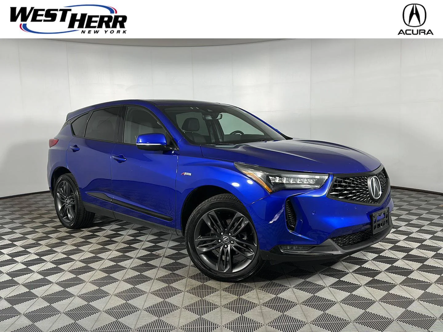 Used 2024 Apex Blue Pearl Acura SH-AWD A-SPEC image 30
