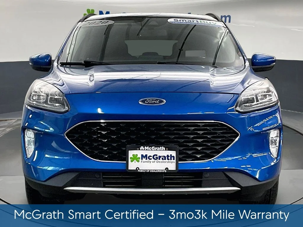 Used 2020 Blue Ford Titanium image 6