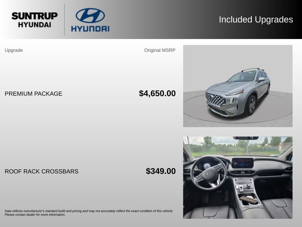 Used 2023 Shimmering Silver Pearl Hyundai SEL image 2