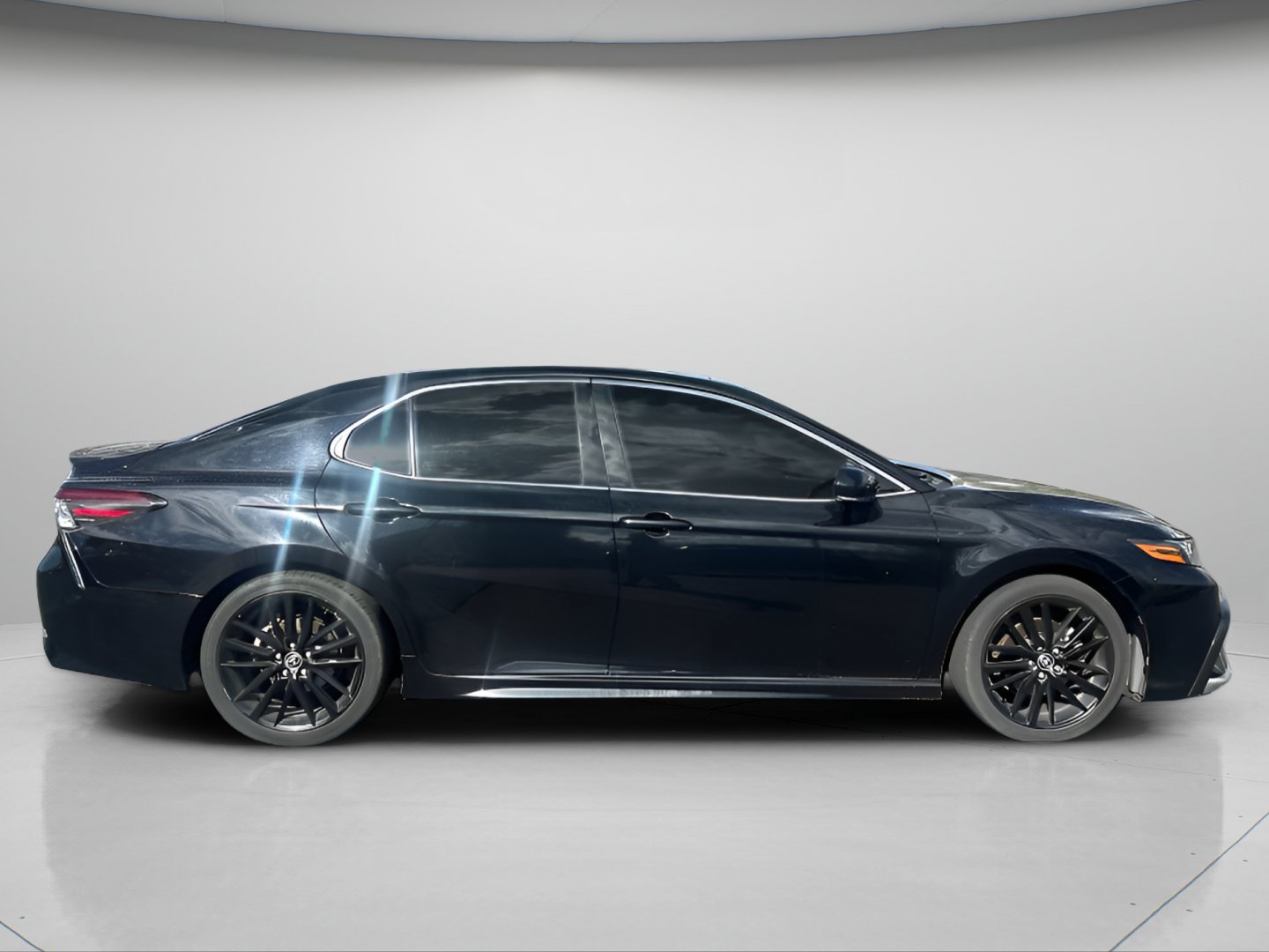 Used 2023 Midnight Black Metallic Toyota XSE image 4