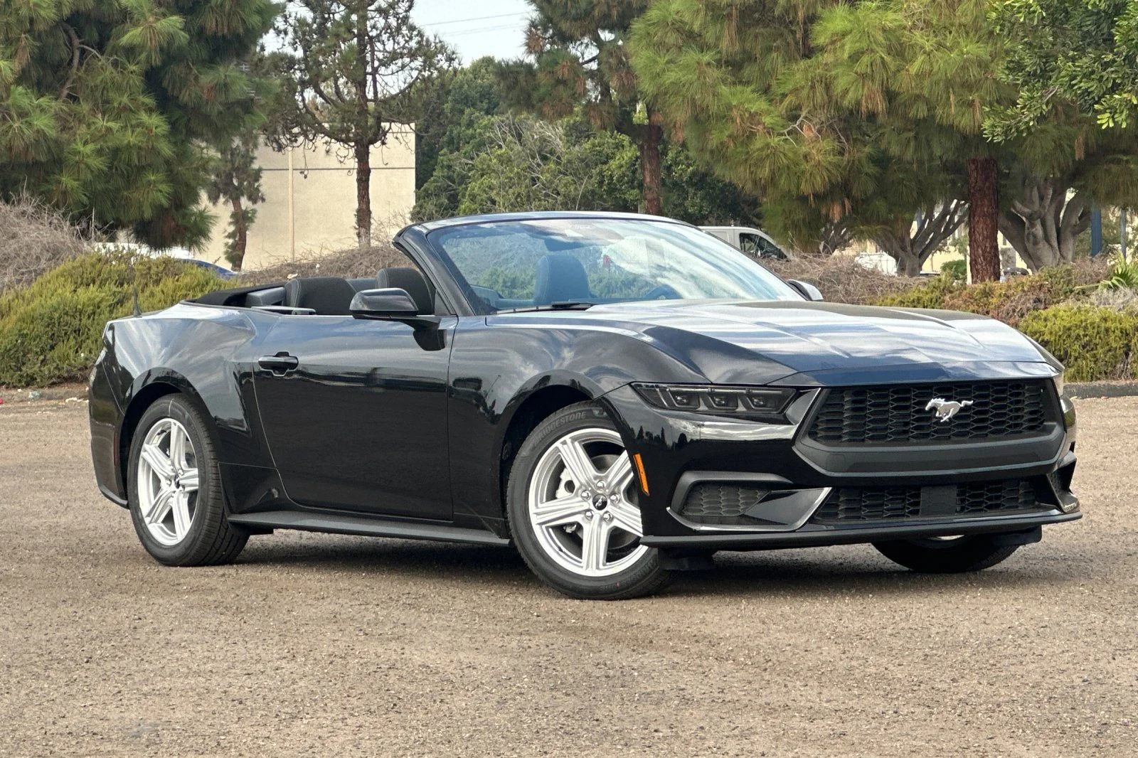 New 2026 Shadow Black Ford EcoBoost® Convertible image 1