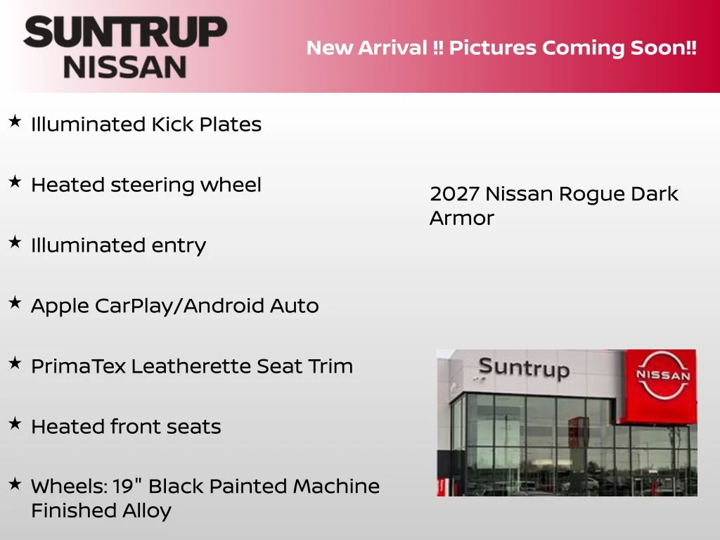 New 2027 White Nissan Dark Armor image 6