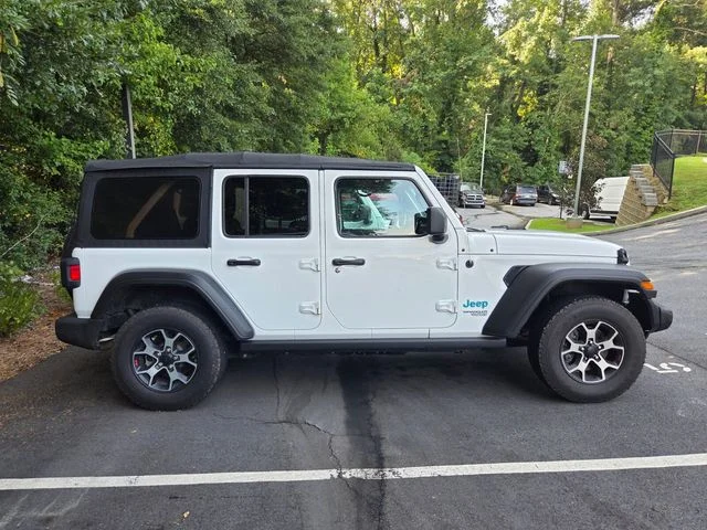 Used 2018 White Jeep Unlimited Sport image 3