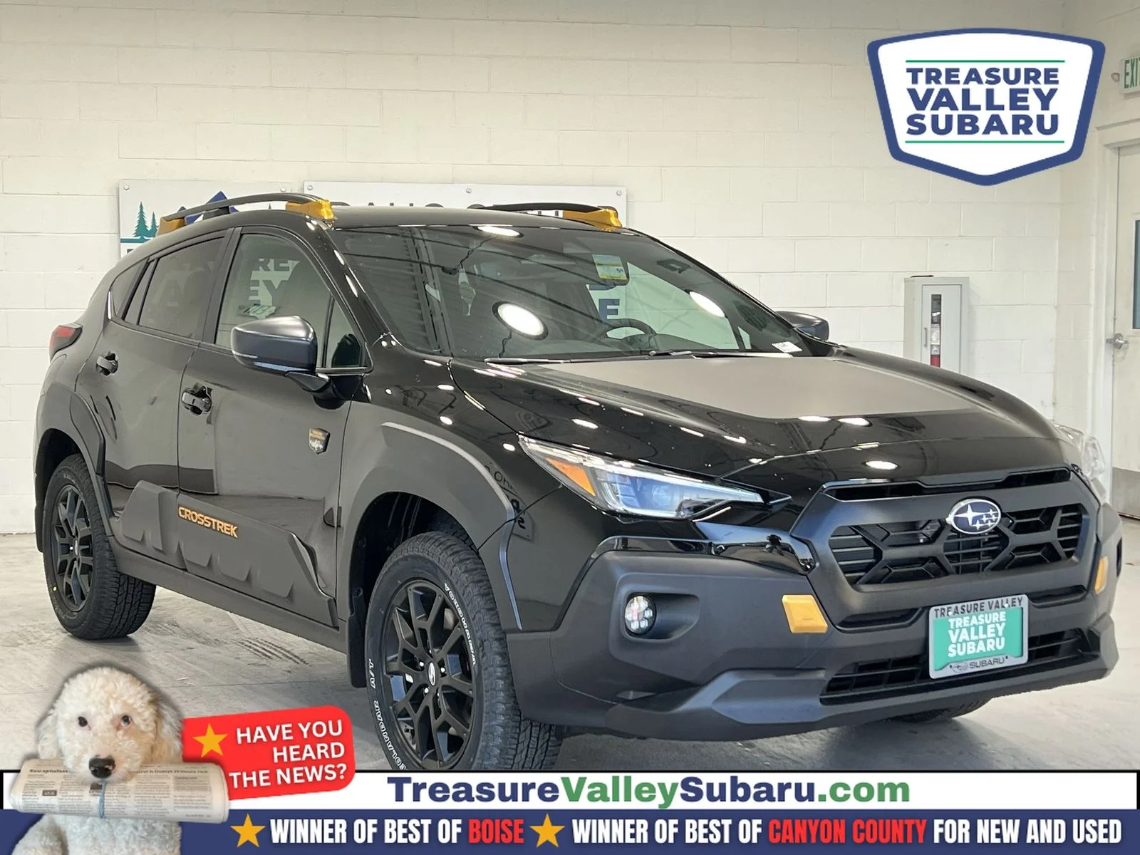 New 2026 CRYSTAL BLACK SILICA Subaru Wilderness image 1