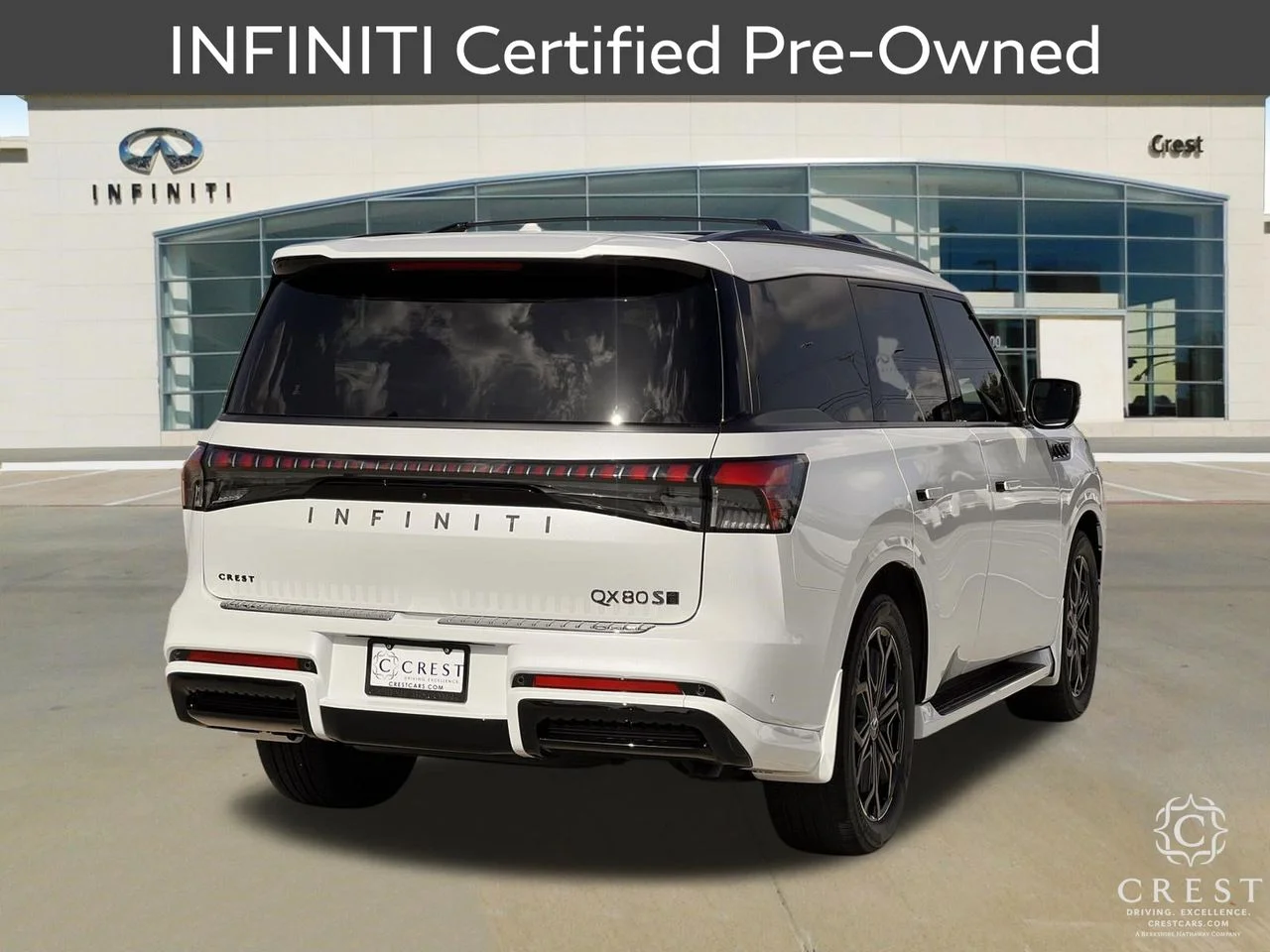 Certified Used 2026 Radiant White INFINITI SPORT image 3