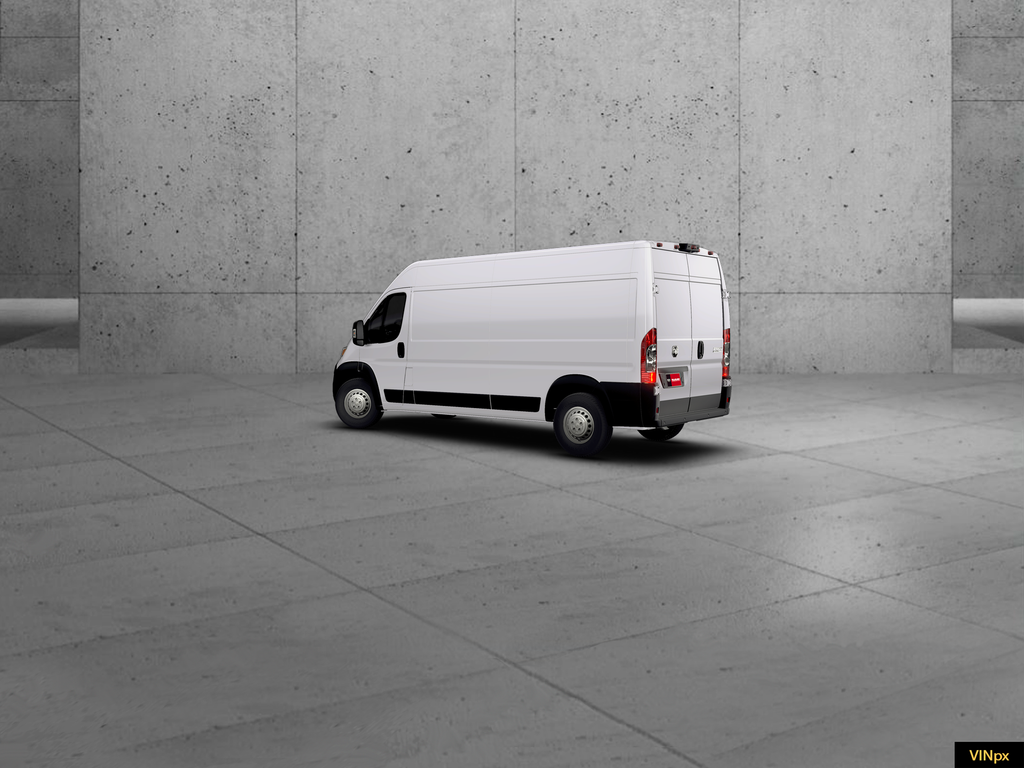 New 2026 Bright White Clear-Coat Exterior Paint RAM High Roof image 3