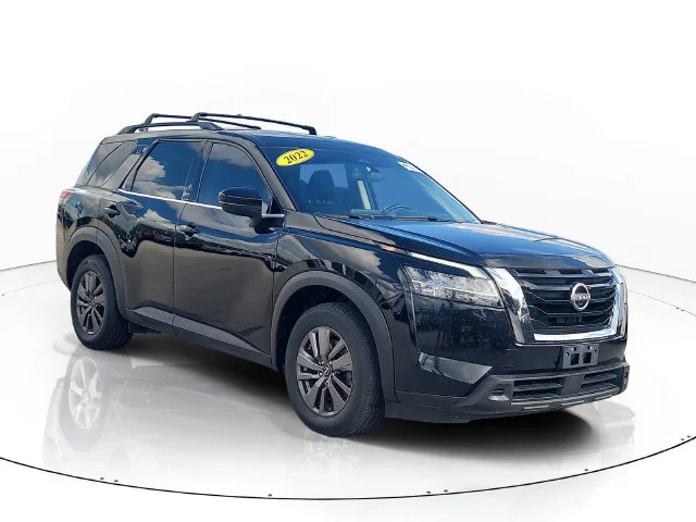 Certified Used 2022 Black Nissan SV image 3