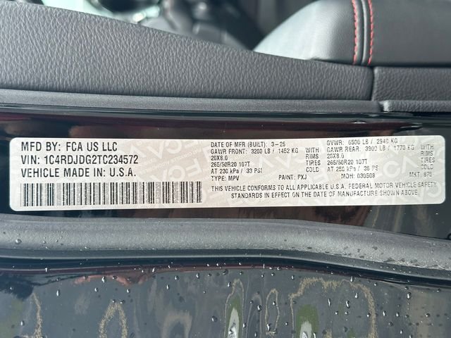 New 2026 Diamond Black Clear-Coat Exterior Paint Dodge GT image 39