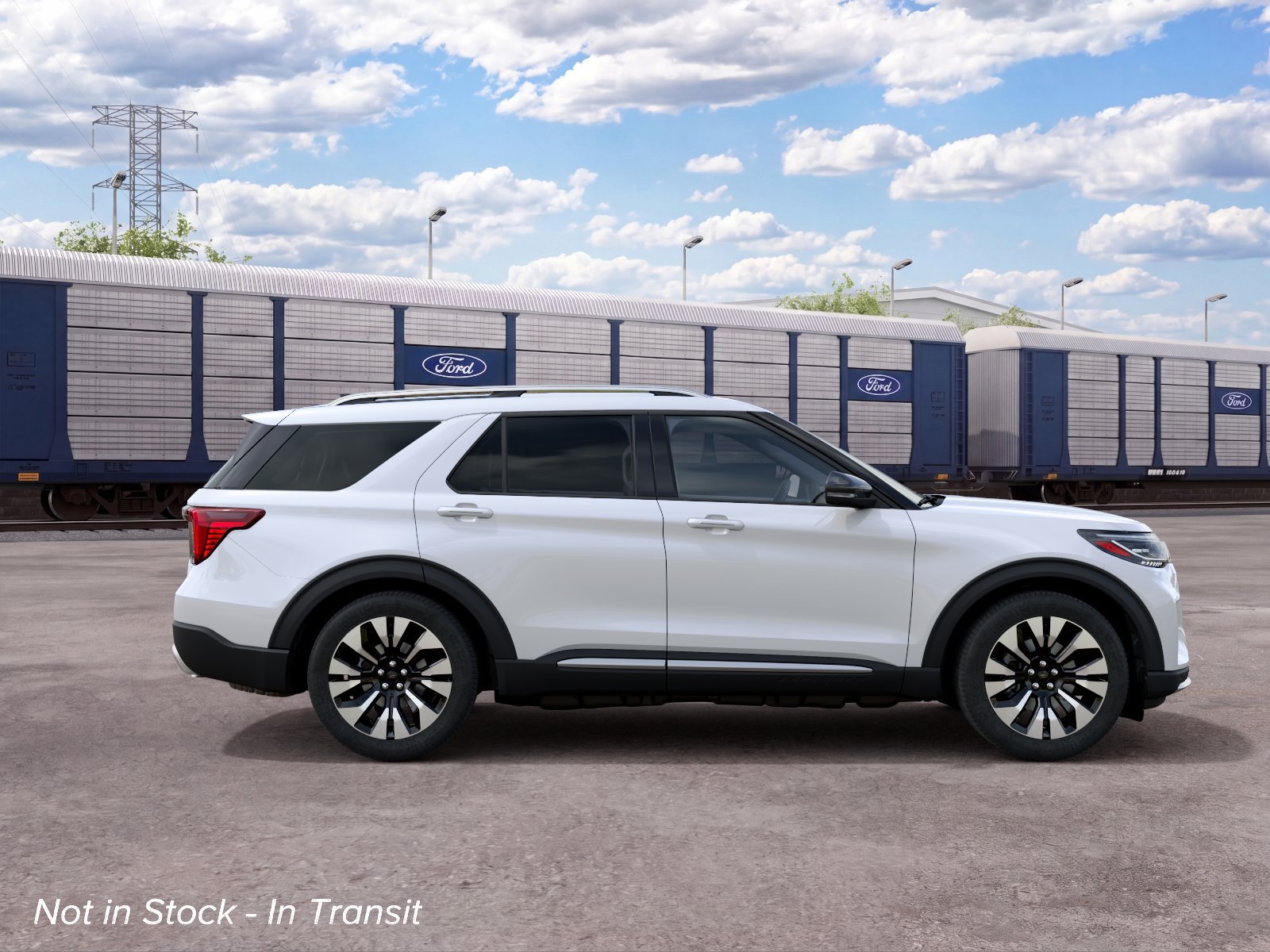 New 2027 Star White Metallic Tri-Coat Ford Platinum™ image 5