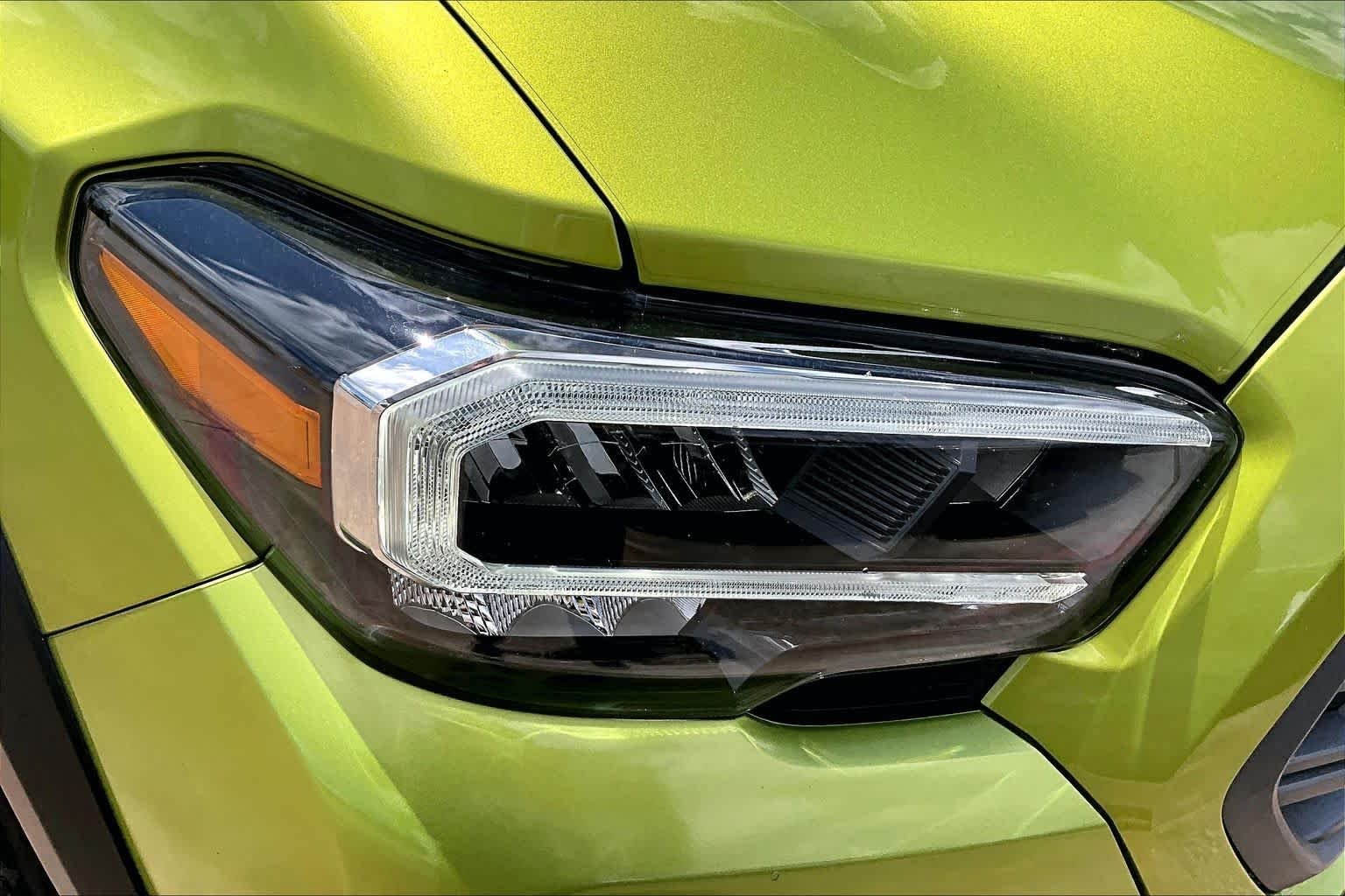 Used 2023 Electric Lime Metallic Toyota TRD Off Road image 27