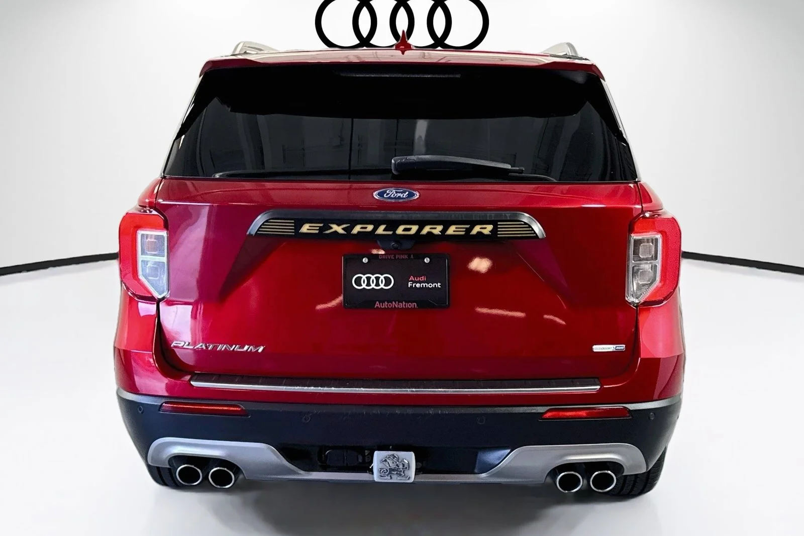 Used 2020 Rapid Red Metallic Tinted Clearcoat Ford Platinum image 6