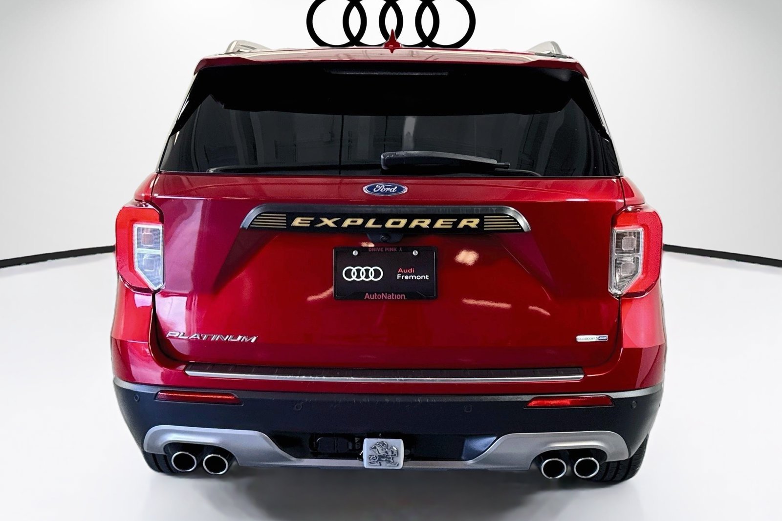 Used 2020 Rapid Red Metallic Tinted Clearcoat Ford Platinum image 6