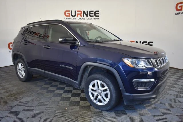 Used 2019 Blue Jeep Sport image 1