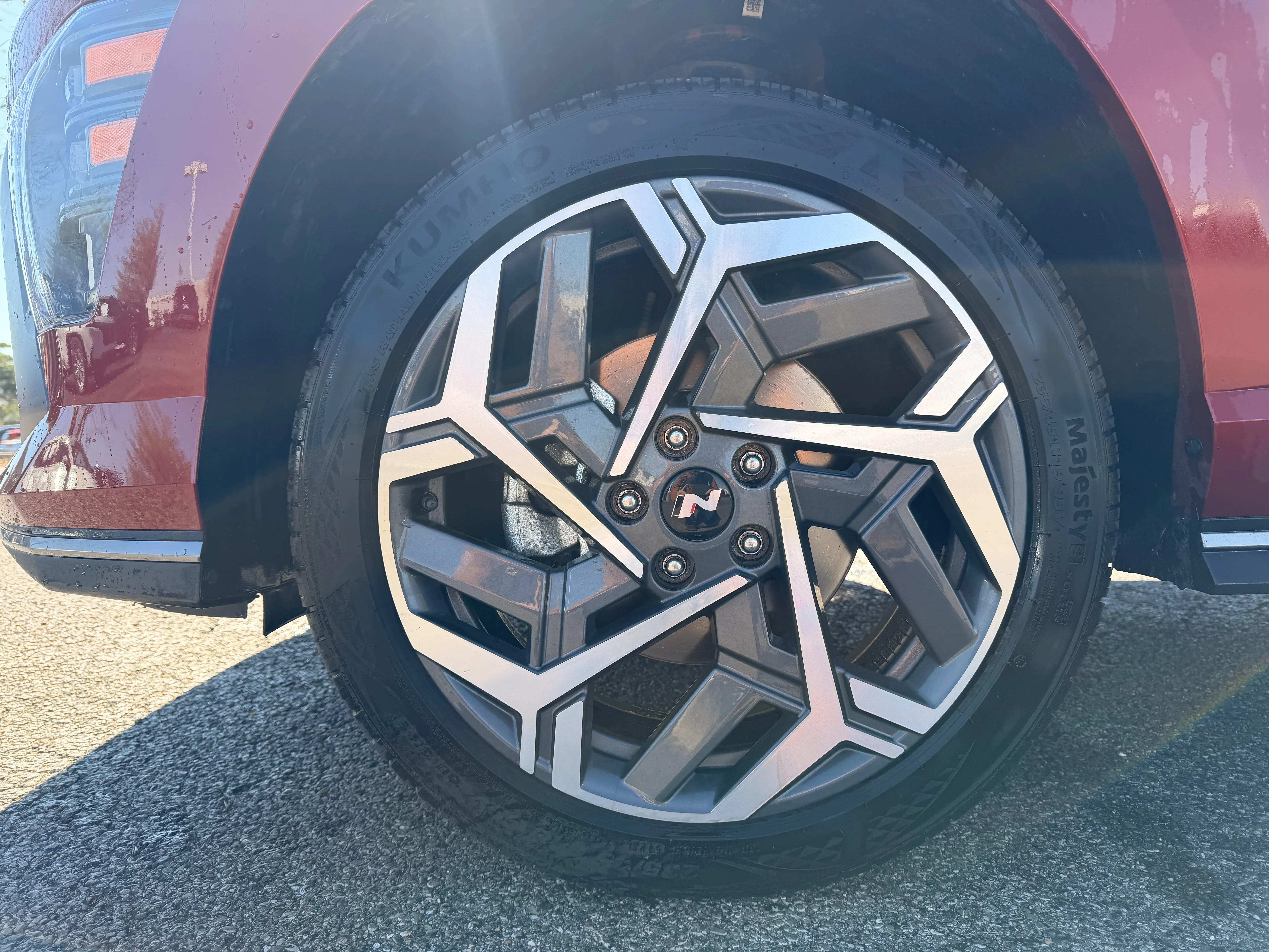 Used 2024 Ultimate Red Metallic Hyundai N Line image 10