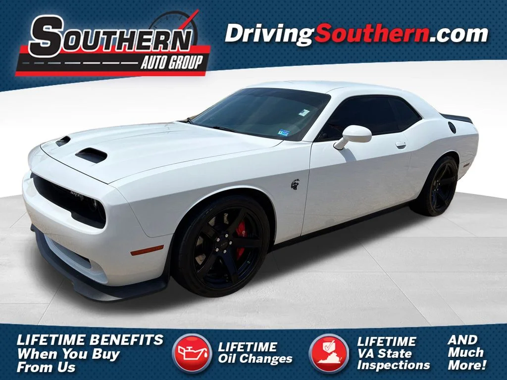 Used 2019 White Dodge SRT Hellcat image 1