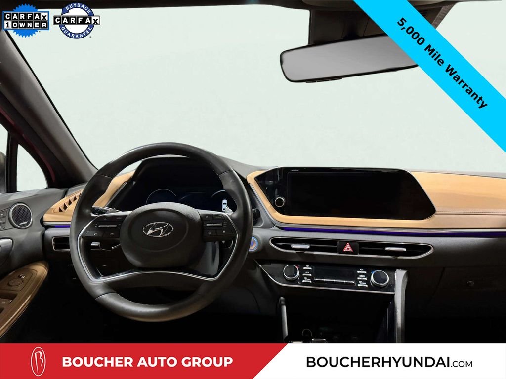 Certified Used 2020 Calypso Red Hyundai Limited image 10