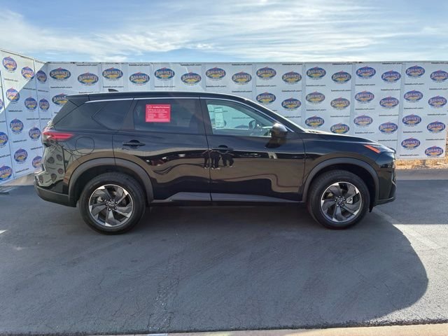 Black 2025 Nissan Rogue SV FWD SUV / Crossover Front-Wheel Drive Continuously Variable Transmission
