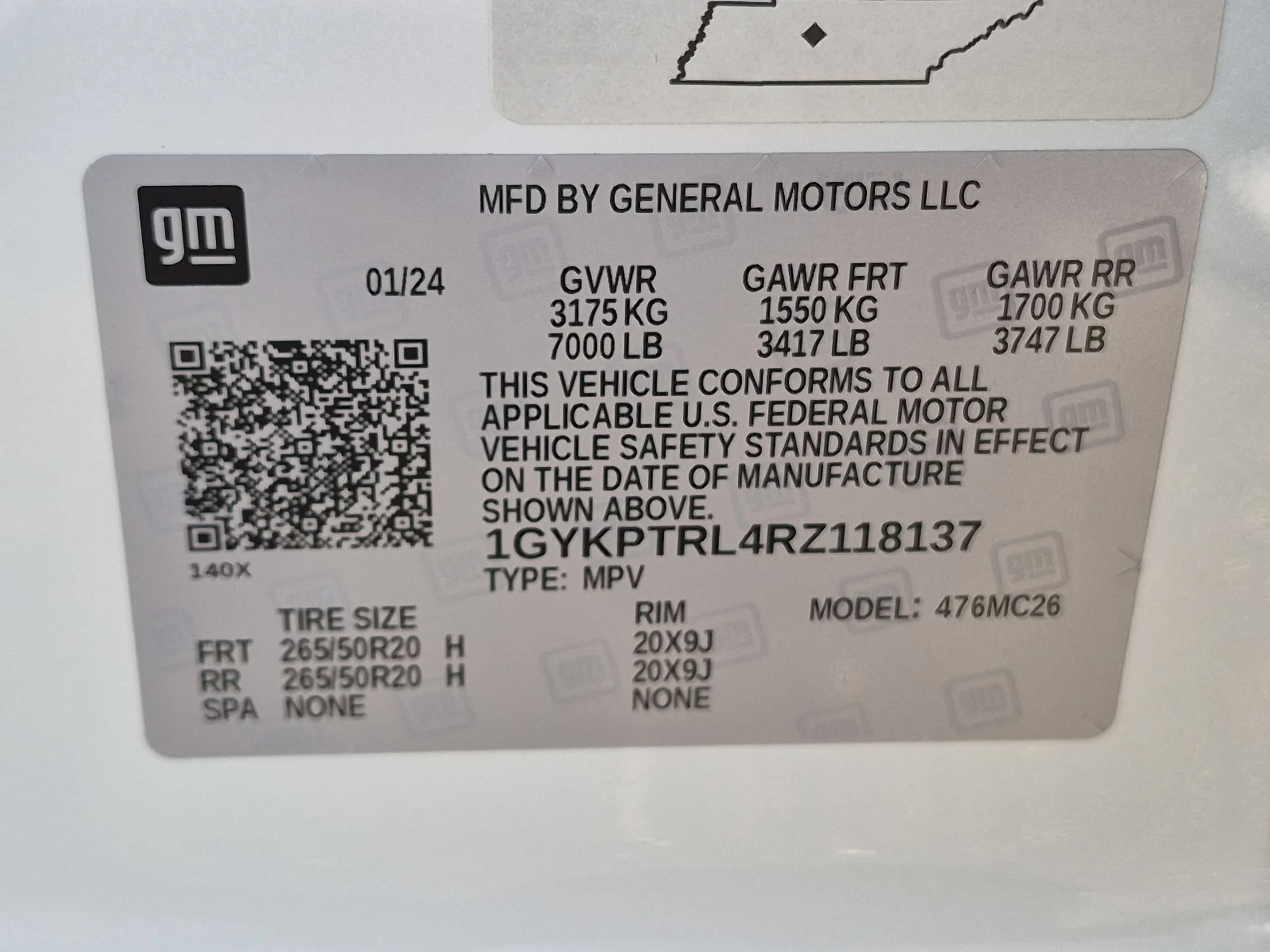 Used 2024 Crystal White Tricoat Cadillac Sport image 32