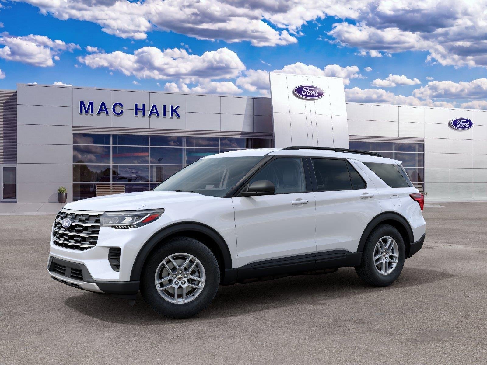 New 2027 Star White Metallic Tri-Coat Ford Active image 1