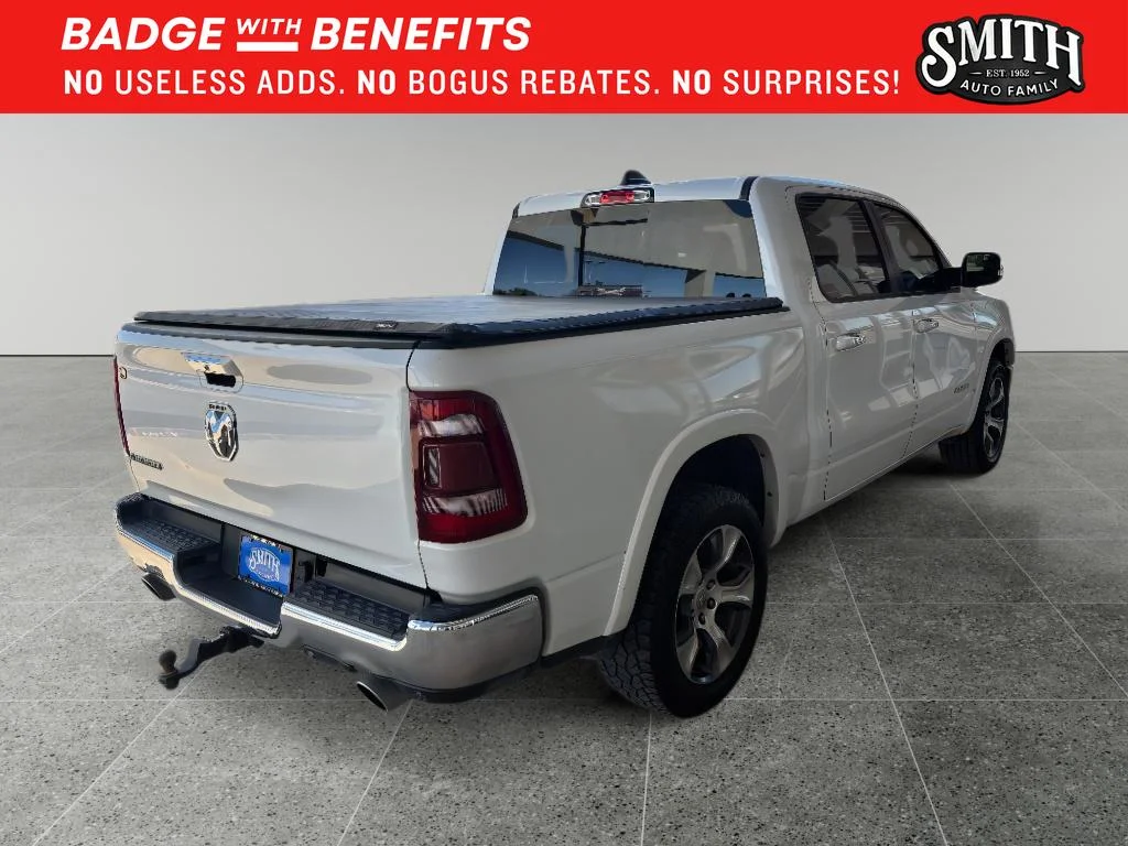 Used 2022 Ivory White Ram Laramie image 5