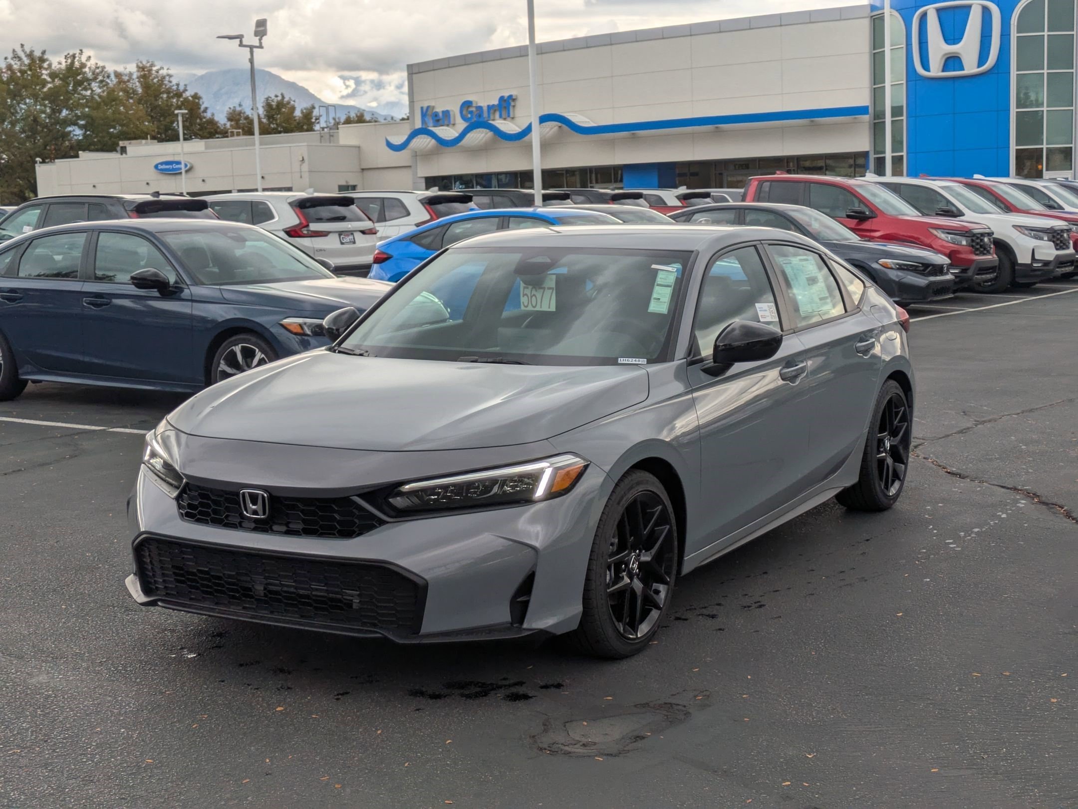 New 2026 Urban Gray Pearl Honda Sport image 8