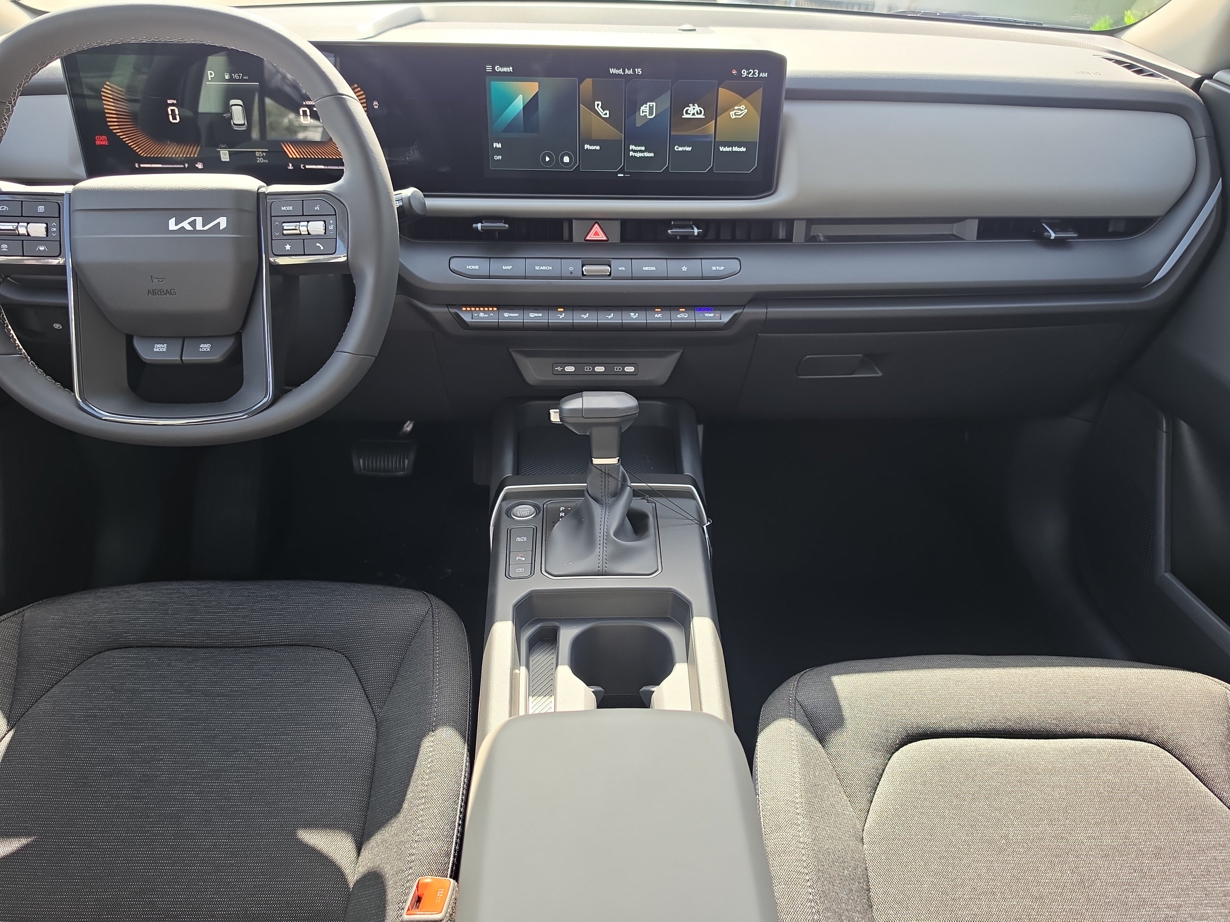 New 2027 Ivory Silver Kia LX image 14