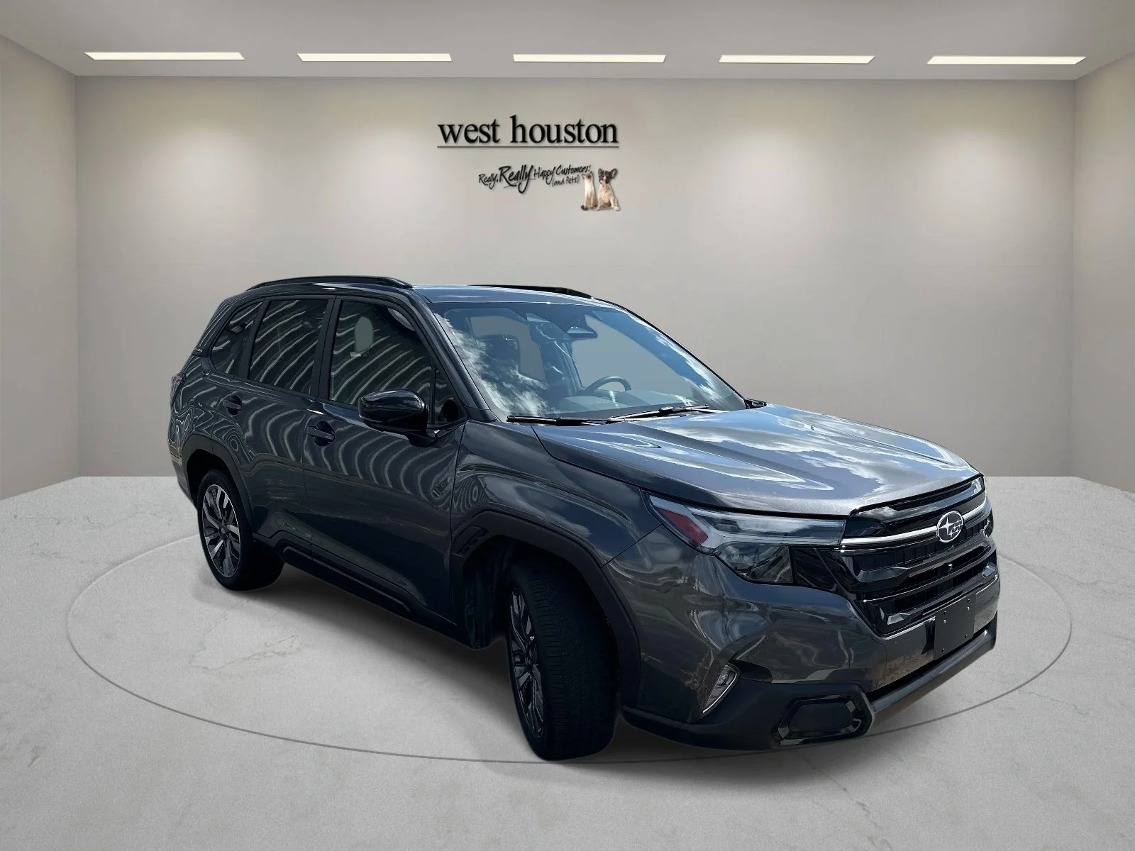 Certified Used 2025 Magnetite Gray Metallic Subaru Touring AWD image 3