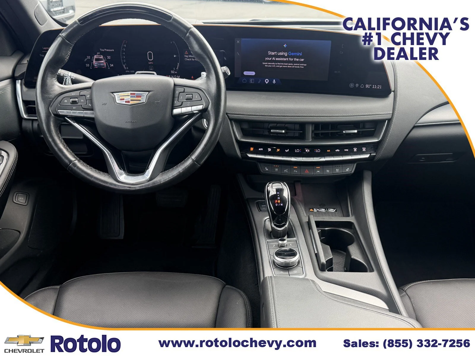 Used 2025 Summit White Cadillac Premium Luxury image 14